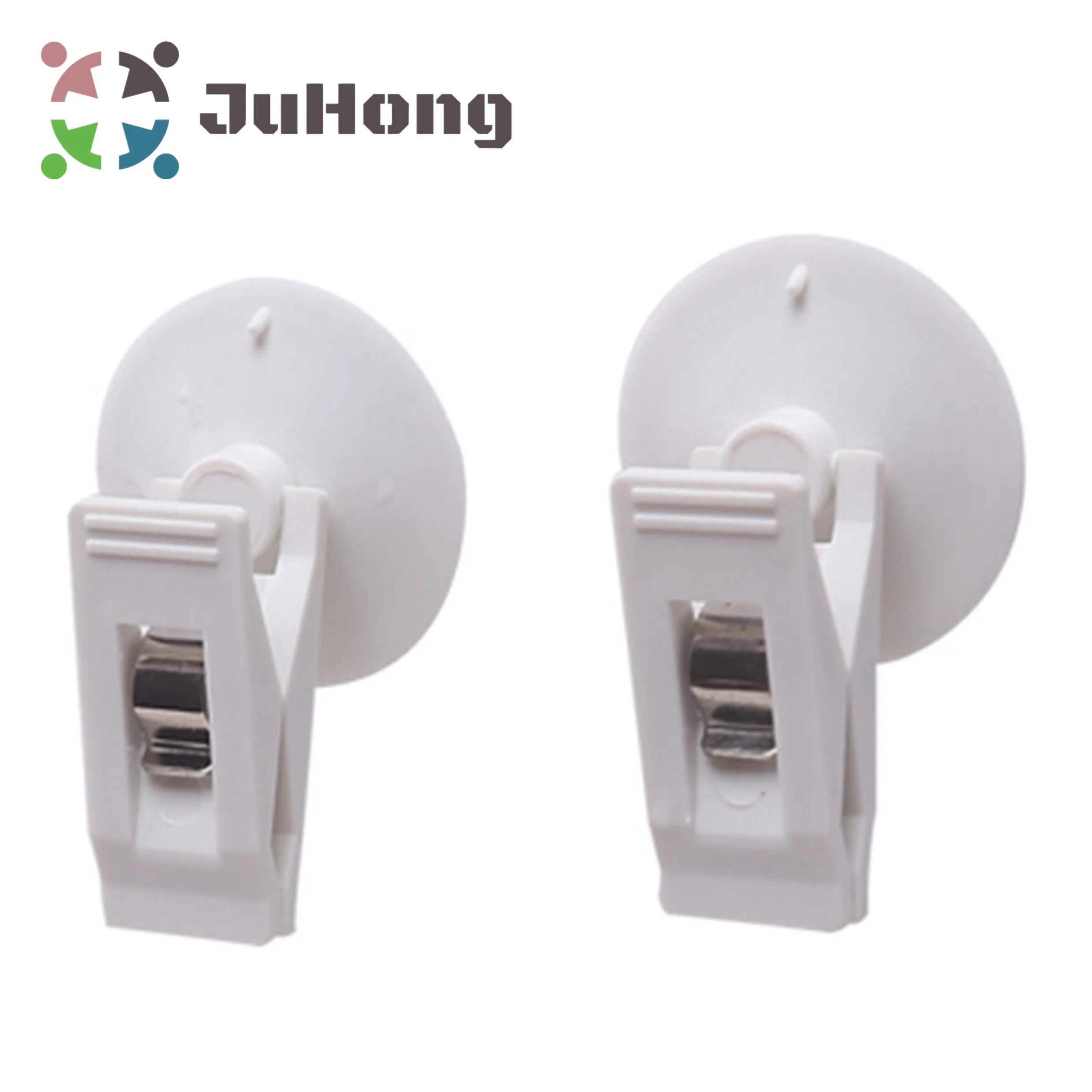 Japan Style Creative Plastic Clip with Suction Cup Easy Fastener Black / Blue / White Universal Car Accessories