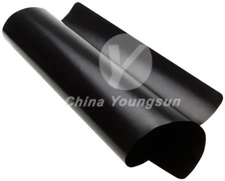 Non-sick PFOA free heat resistant bbq cooking mat