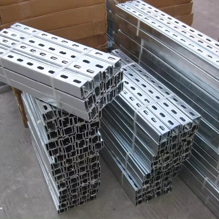 BESCA Galvanized Steel Strut Channel Unistrut Structural Beams Reasonable Price C Section Steel Channel