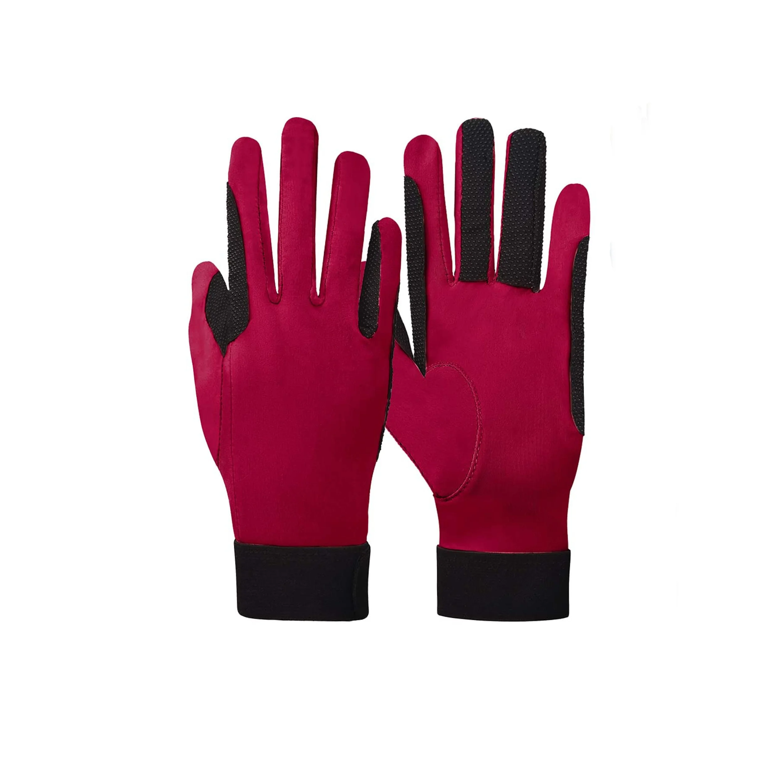 Lucky red equipment horse riding gloves