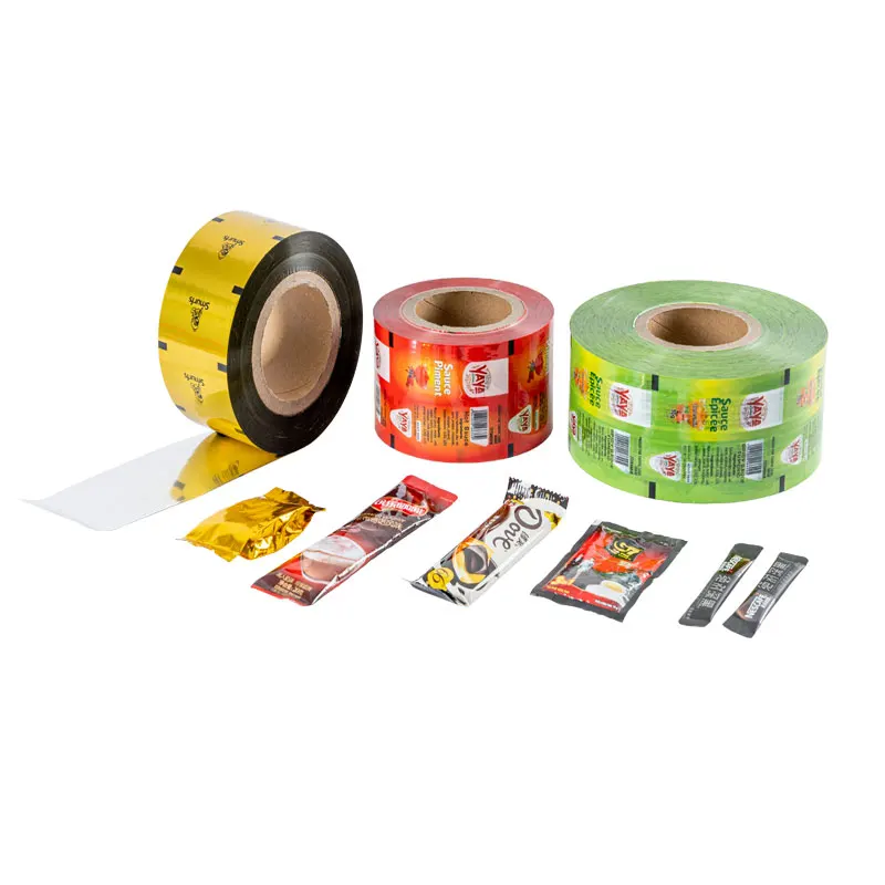 All kinds of food packaging laminated film Customized logo printed  laminated film