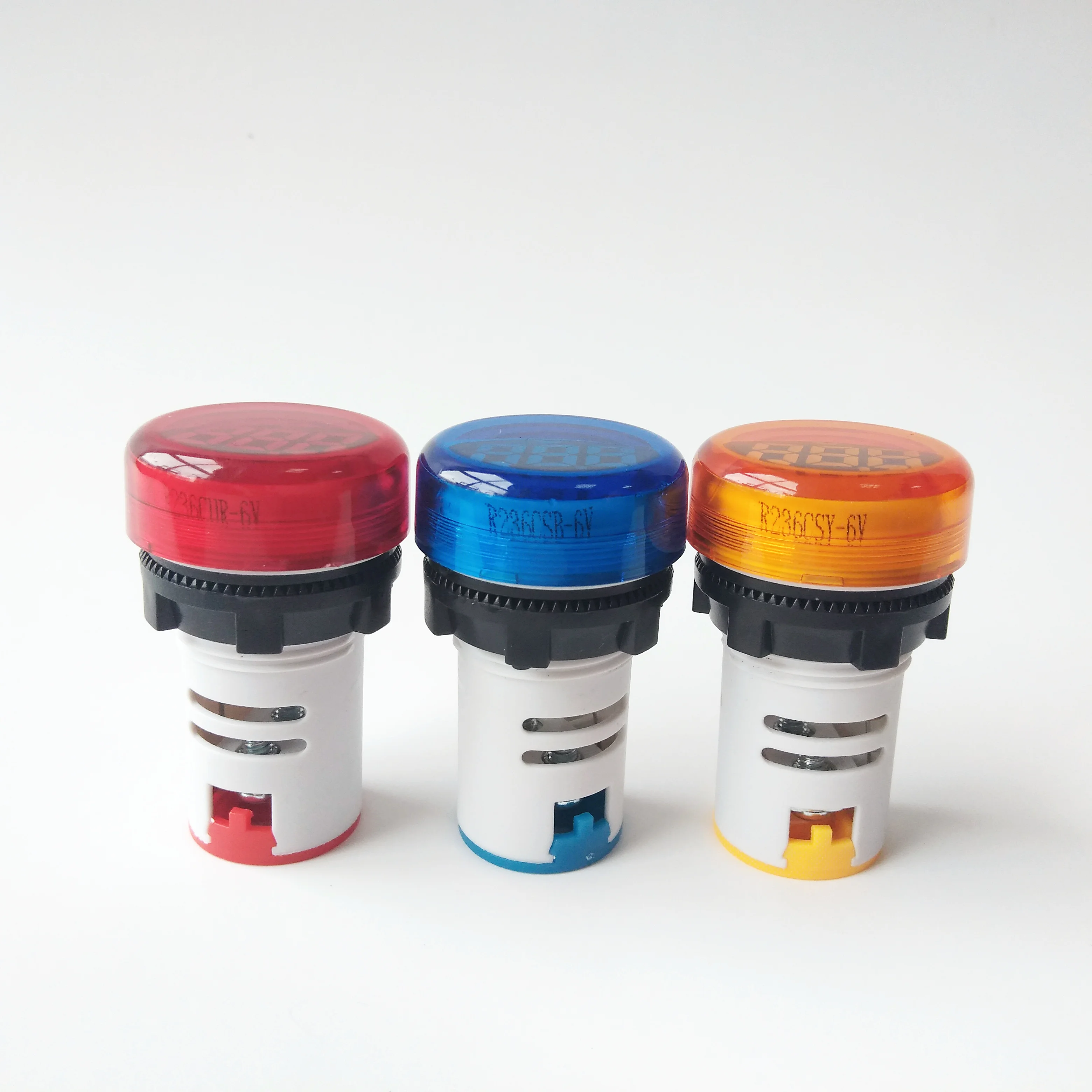 D003-22V  500V 22mm LED Digital Display AC Panel Voltmeter