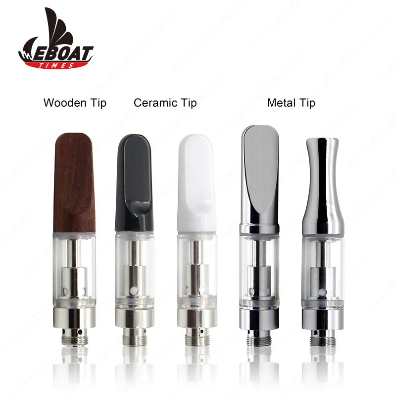 Eboat Times C4 Press-Fit Mouthpiece ceramic coil 316L core brass ceramic vape cartridge