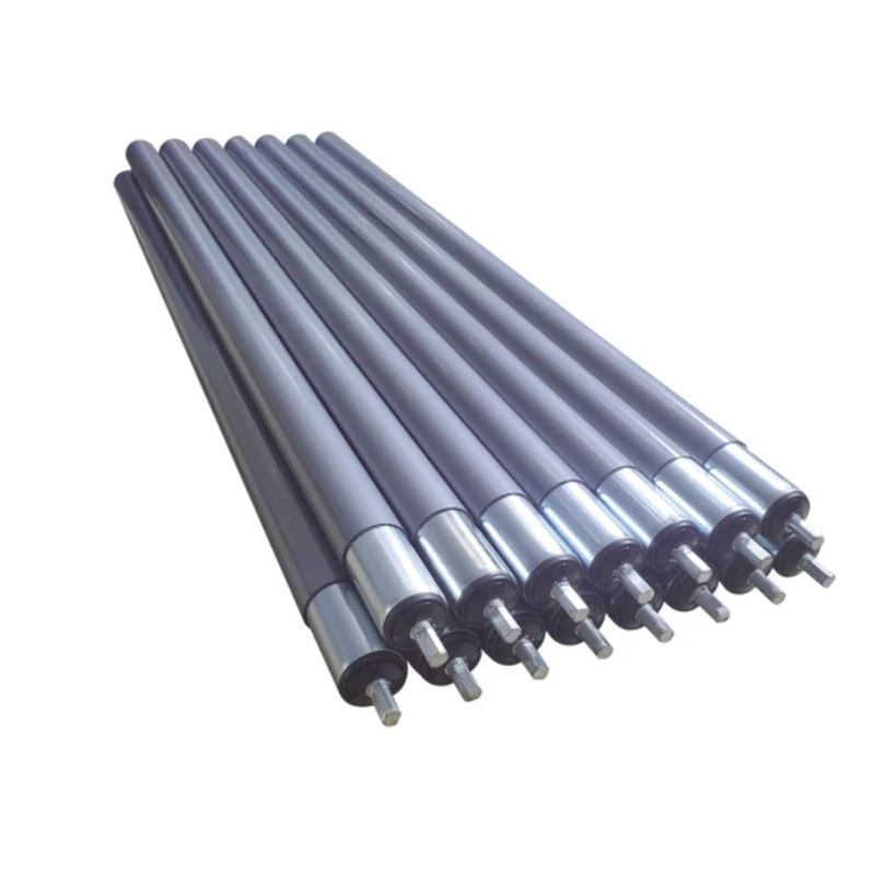 Stainless Steel/Galvanized Steel Poly Vee Conveyor Roller Gravity Roller For Material Handling Equipment Parts