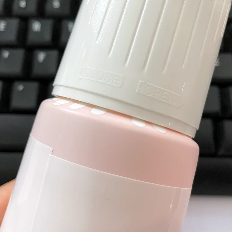 5 Metal Roll On Ball Cosmetic Tubes Customized Design Round on Essence Massage Plastic Tube