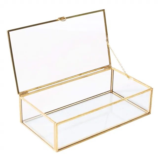 Clear Acrylic Display Box Modern Big Capacity Storage for Home