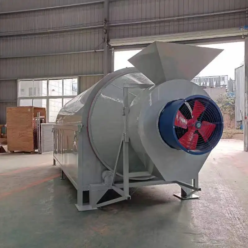 industrial pet food corn rotary paddy wheat grain drum dryer price chili spice sludge sand manure sawdust biomass drying machine