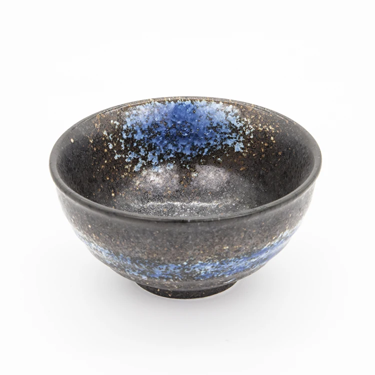 Japanese Style Ceramic Cereal Bowls Porcelain 260ml Salad Soup Rice Bowl Set, Multi Colors (4.5 inch)