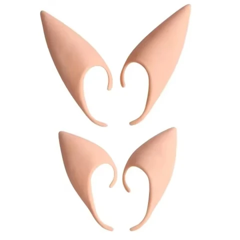 High Quality Halloween Multi-Colored Cute Fairy Ears Fairy Accessories Cosplay Role Play Halloween Costume Decoration