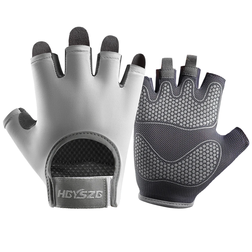 Custom Glove Professional Non Slip Net Breathable Unisex Weight Fitness Workout Gym Training Sports Gloves