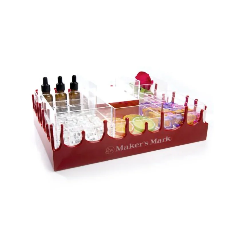 creativity retail counter top cosmetics display rack acrylic, free design!