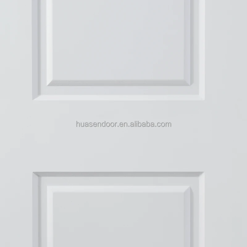 Modern interior wooden pvc film coated mdf door for indoor room