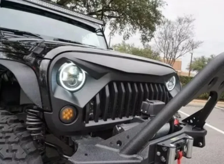 Auto Parts Factory Direct Front Grille Accessories For Jeep Wrangler JK Grill