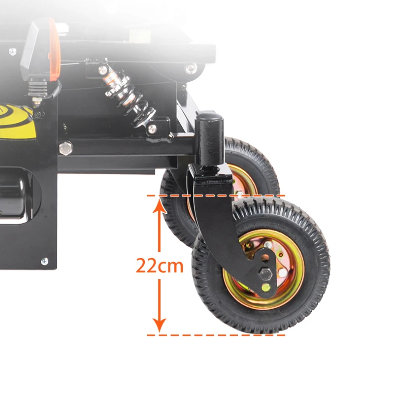 Electric standing wheelchair standing reclining  lying driving on the ground with the Ergonomics back rest and headrest-BZ-Z12