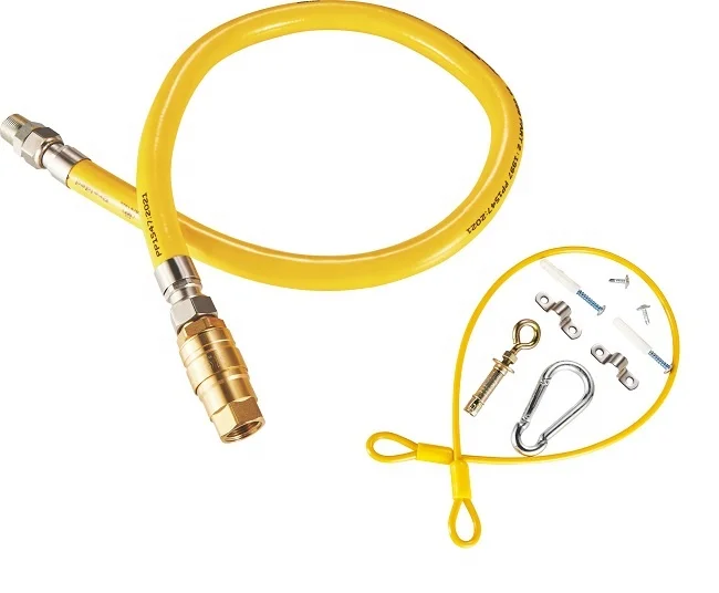 Braided Quick Release Gas Hose 1/2 3/4  Spare Parts