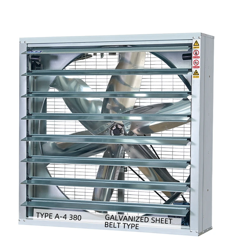 Innovative Design Anti-Rust 380V Industrial Exhaust Fan For Chicken Feeder
