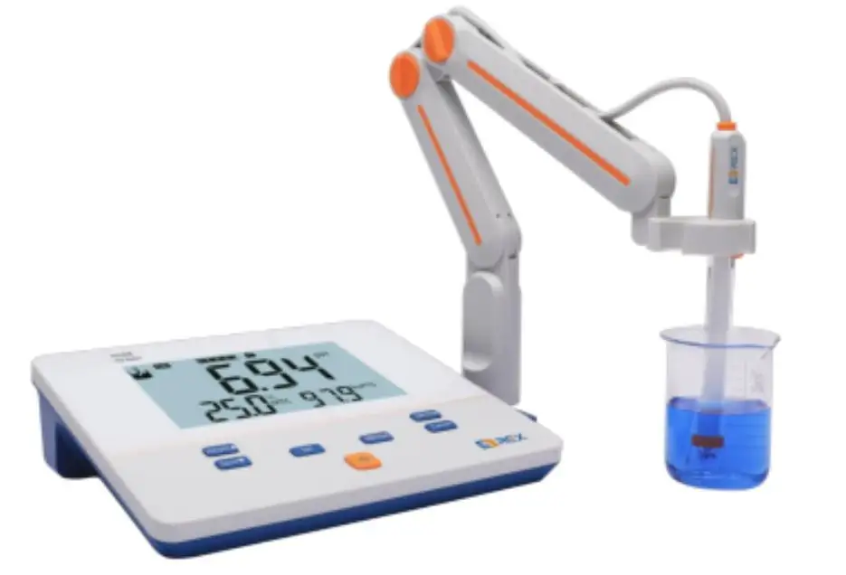 PH100B Lab Benchtop pH Meter Scientific pH Meter Digital Bench Top alkaline water tester ph tester for pool