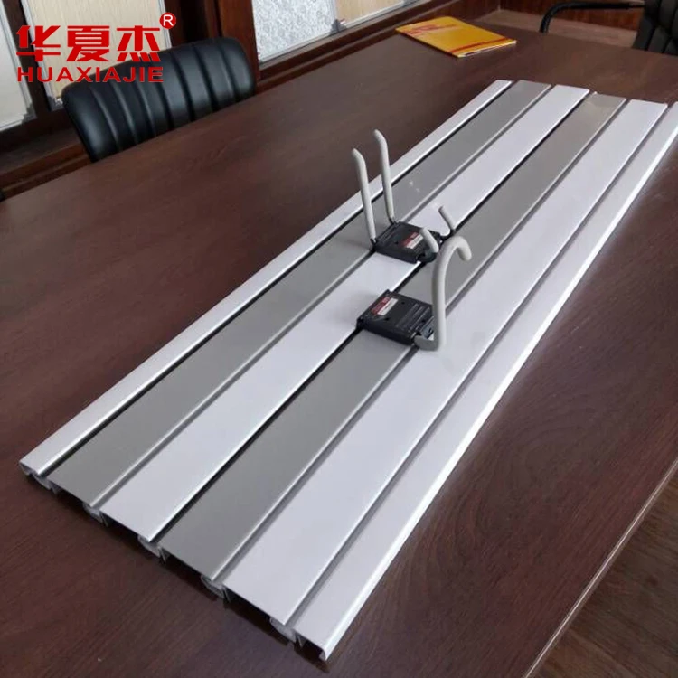high durability PVC slatwall panels for garage PVC slat wall panel garage wall panel