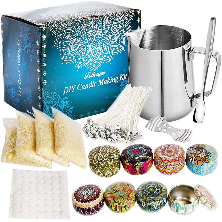 Wholesale Family full Candle Making Kit Handmade Gift Box Candle Making Kit