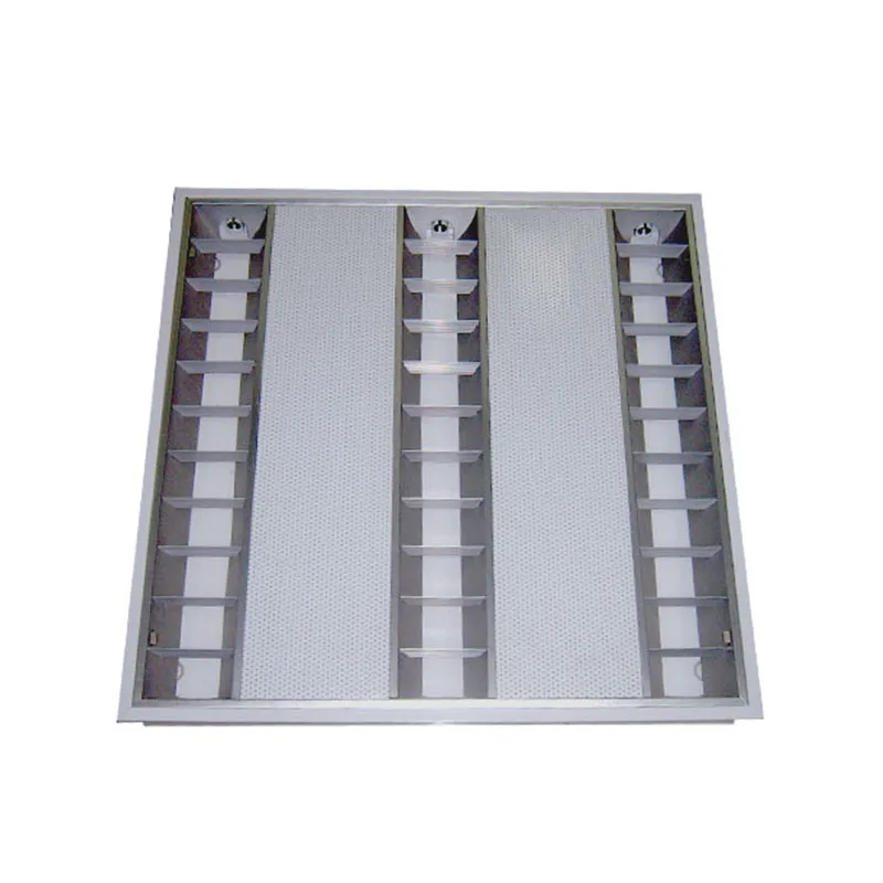 High quality T5 3*14w recessed grille lamp embeded louver fitting