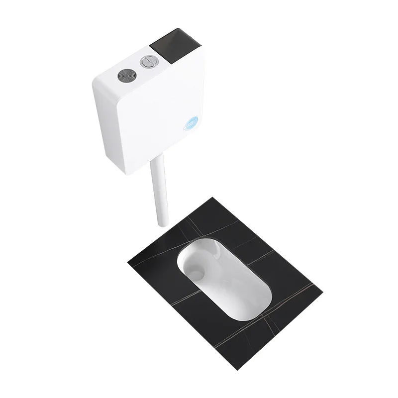 Спеченный каменный фарфоровый унитаз стандартного размера