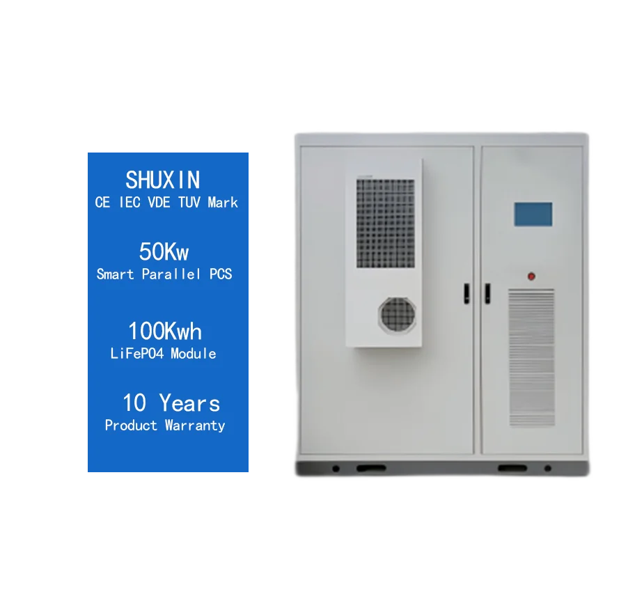 Industrial and commercial air-cooled outdoor cabinet All in one ESS 50KW PCS 100KWH lifepo4 battery accepts full OEM certificate