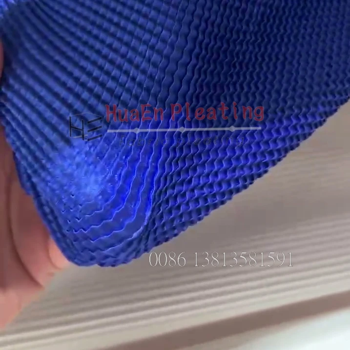 Knickers Headscarf Muffler Frock Dress Pleat Making Machine Changzhou Huaen/automatic curtain pleating machine