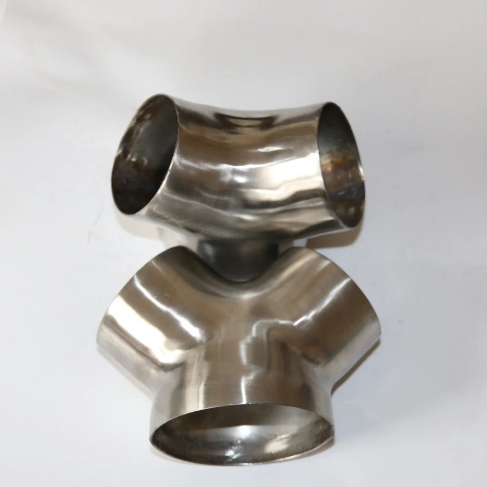 
Automobile Exhaust System Auto Parts Exhaust Tee Pipe Muffler Tip Pipe 