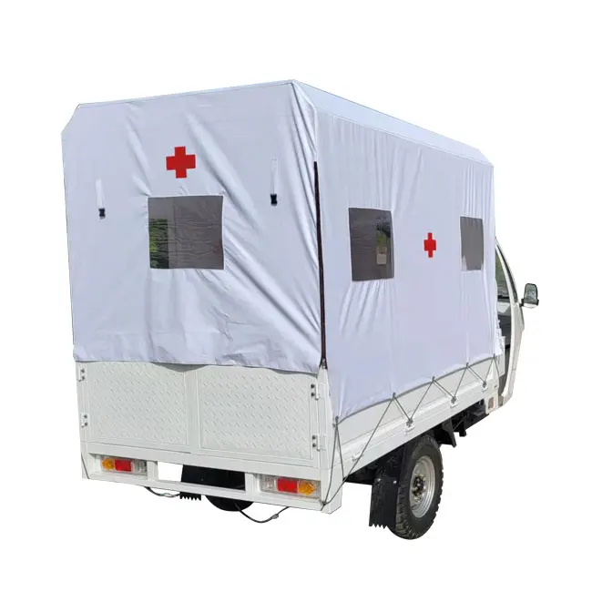 With Stretcher and Nurse Seat Africa Hot Sale 150cc 200cc 250cc Motorcycle 175cc Ambulance Tricycle China