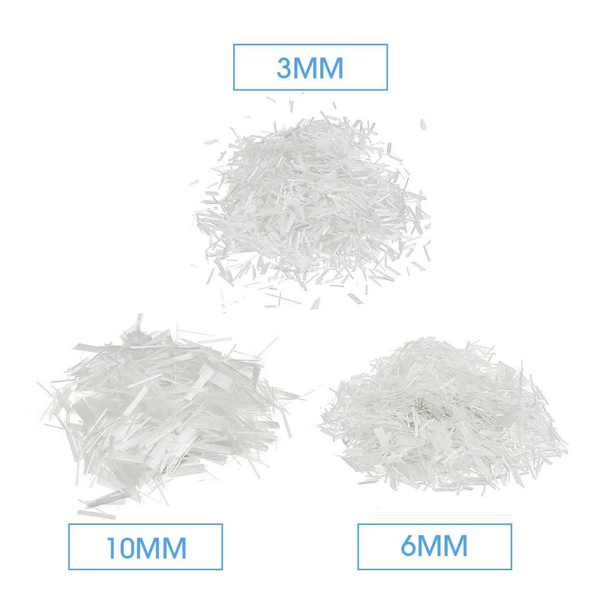 3/6/10mm glass fiber GFRC short strand concrete cement fiber for countertop glass fiber GFRC short strand 2 LB