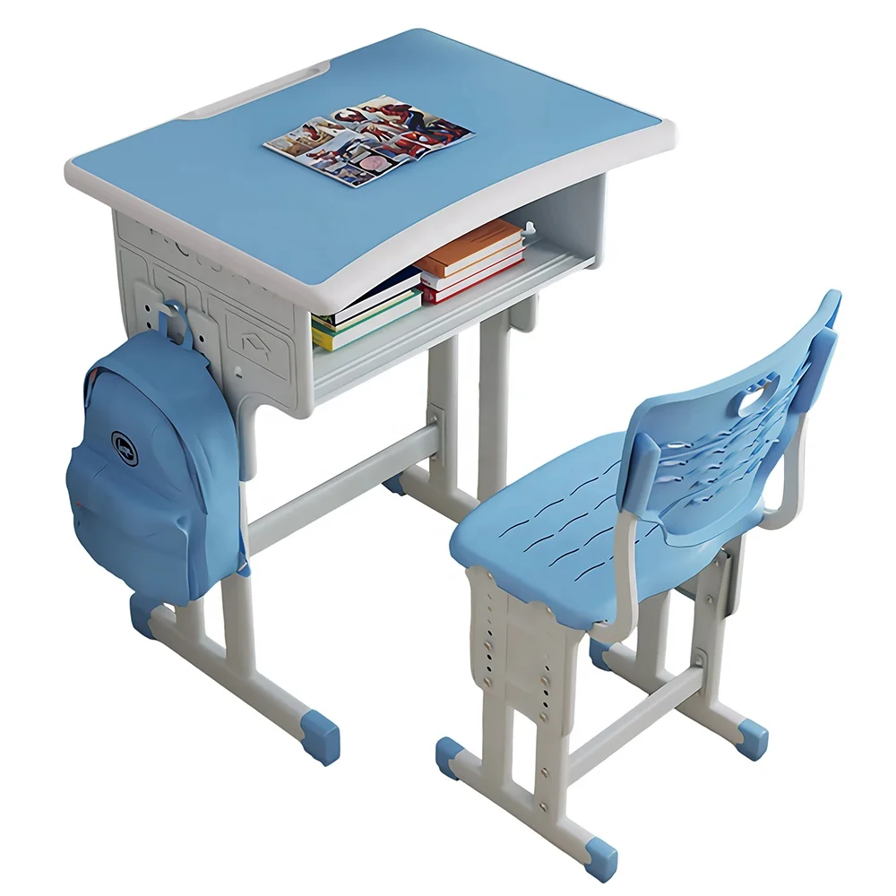 Fancy Foldable Convertible Study Table School Sets with Shop Selling for Reading and Writing