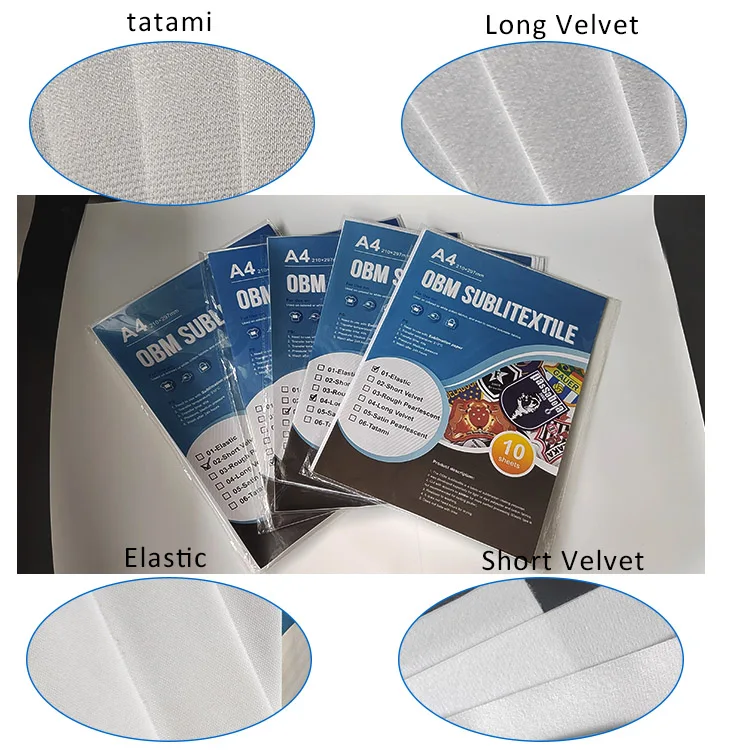 Angelacrox Satin Pearlescent Sublimation Obm Transfer Paper For 100% Cotton Dark Fabric Transfer Tshirt Obm Sublitextil Film