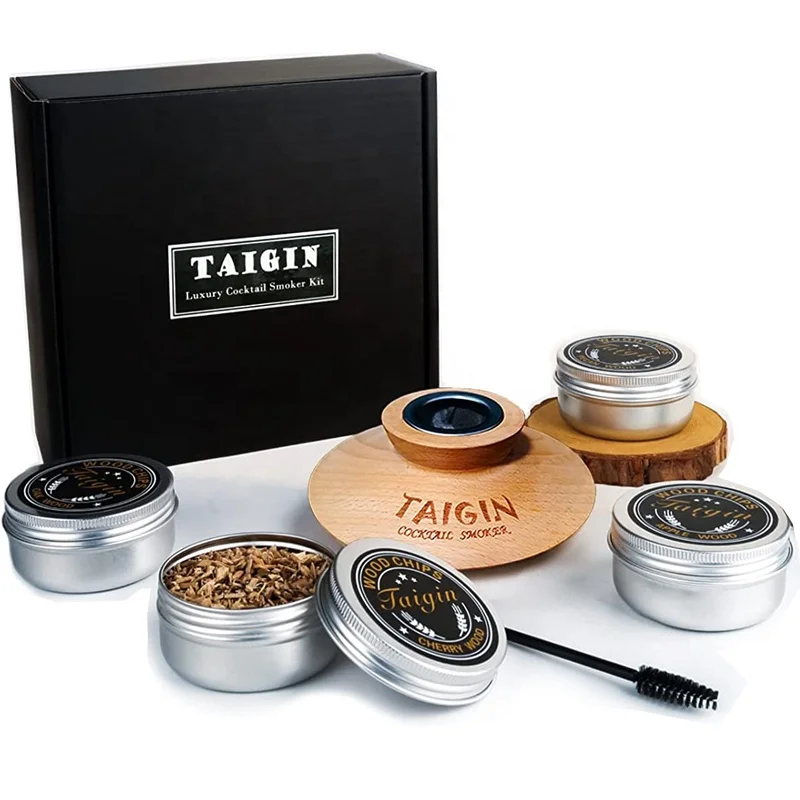 Premium quality manufacture supply new designing 	 cocktail smoker kit with wood chip