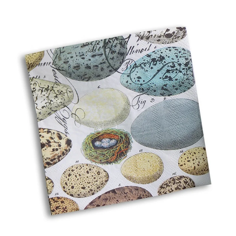 Бумажные салфетки для коктейлей