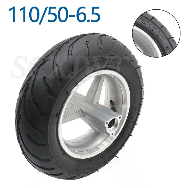 Free shipping pocket bike Wheel front 90/65 -6.5 rear 110/50- 6.5 wheels tyre rims 47cc 49cc 2stroke bike ATV mini bike