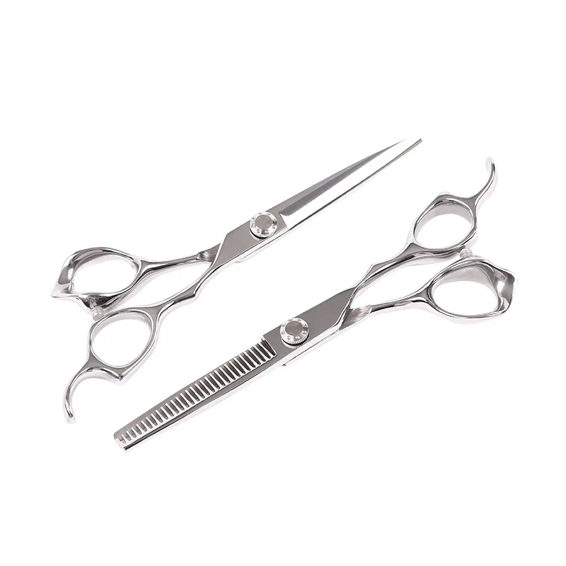 Wholesale Mirror Polishing 6 Inch Hairdressing Barber Scissors Hair Cutting Scissors