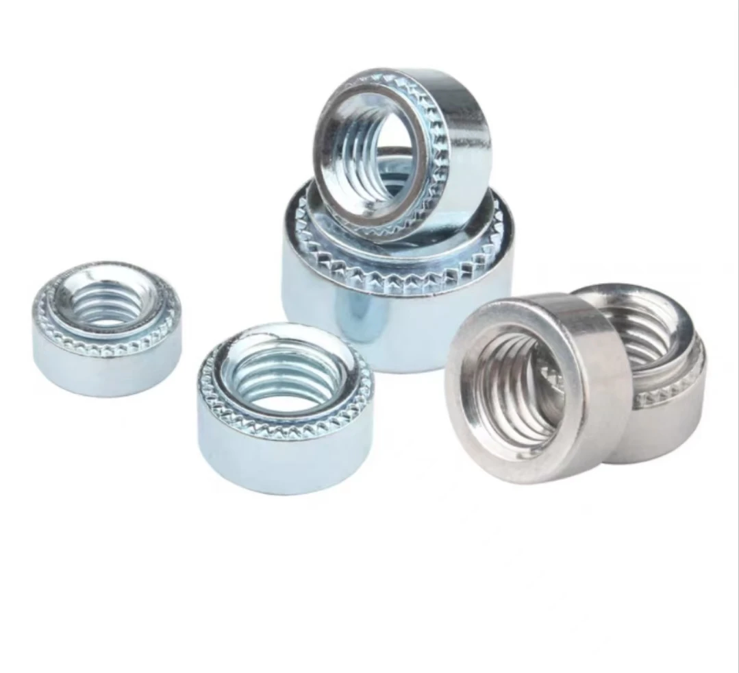 High Quality M6 Clinch Nut Self-Clinching Stainless Steel Made in China PEM Certification Popular Carbon Steel Product Lock Nut