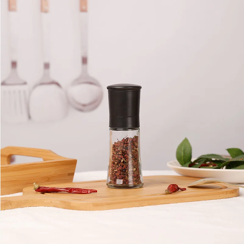 Spice Herb Tools Refillable Manual Commercial Dry Spice Grinder Seasoning Bottle Sea Salt And Pepper Grinder