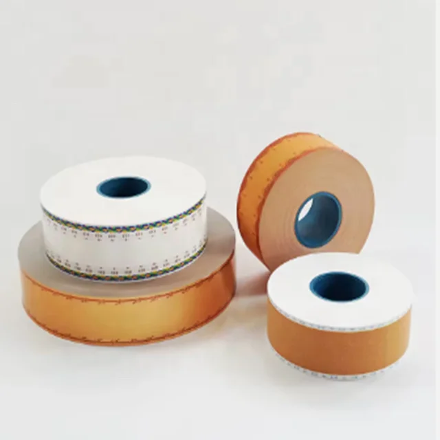 64mm Yellow perforated Normal Cork Cigarette Laser tipping paper