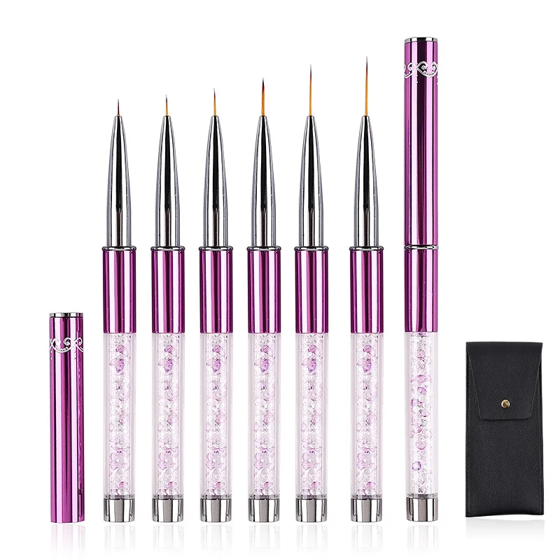 RU Drill pipe very fine nail painting line brush Painting flower hook line pencil