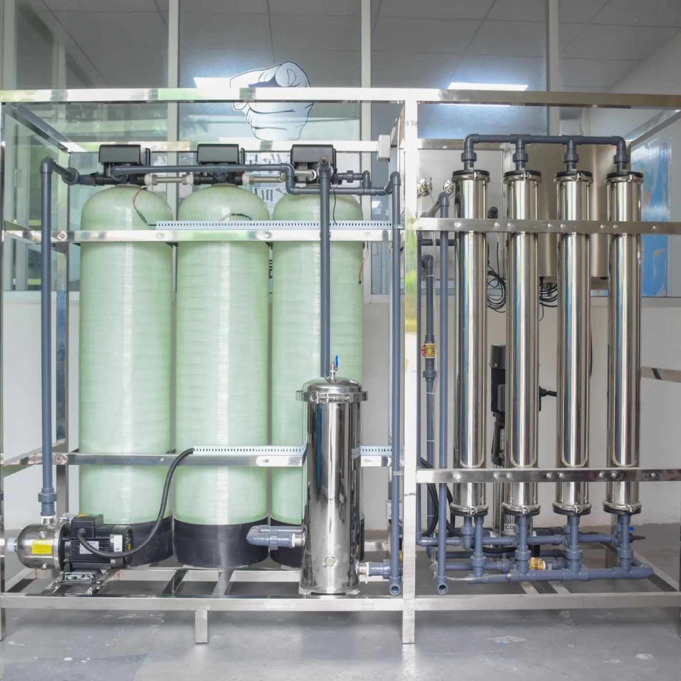 cheap Water treatment and purification line and filling in gallons stainless steel sachas drinks water for water sachet machine