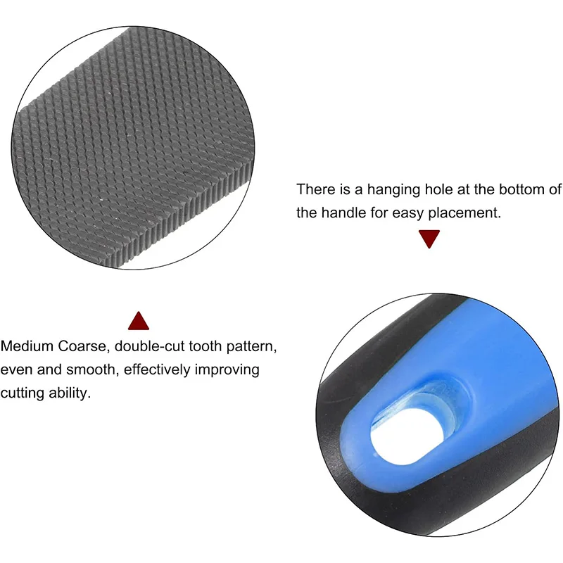 High speed metal Diamond File high carbon T12 stainless half round Steel File For Metalworking And Woodworking