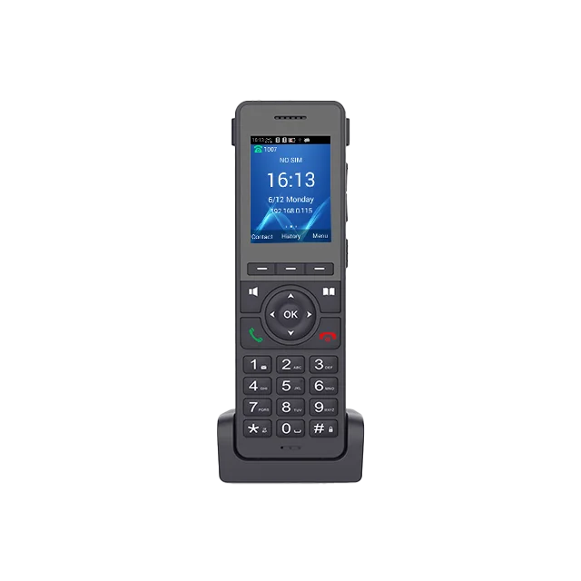 SIP VOIP Phone SIM Card 2.4G WiFi 2/3/4G LTE FWP Hotspot Recording Cordless Fixed Wireless Terminals for Office Hotel Home