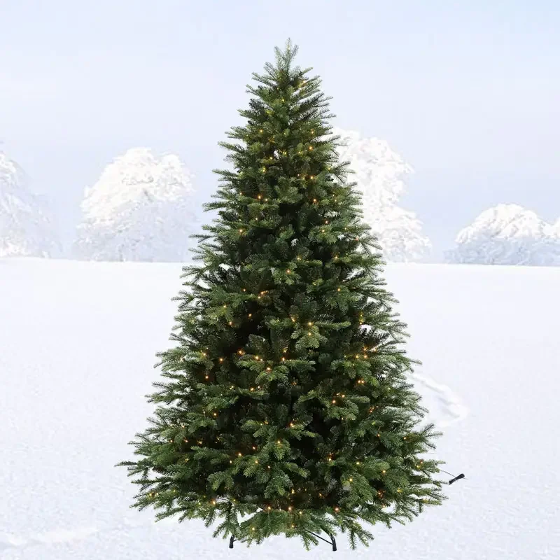 Искусственная зеленая новогодняя елка 8 футов