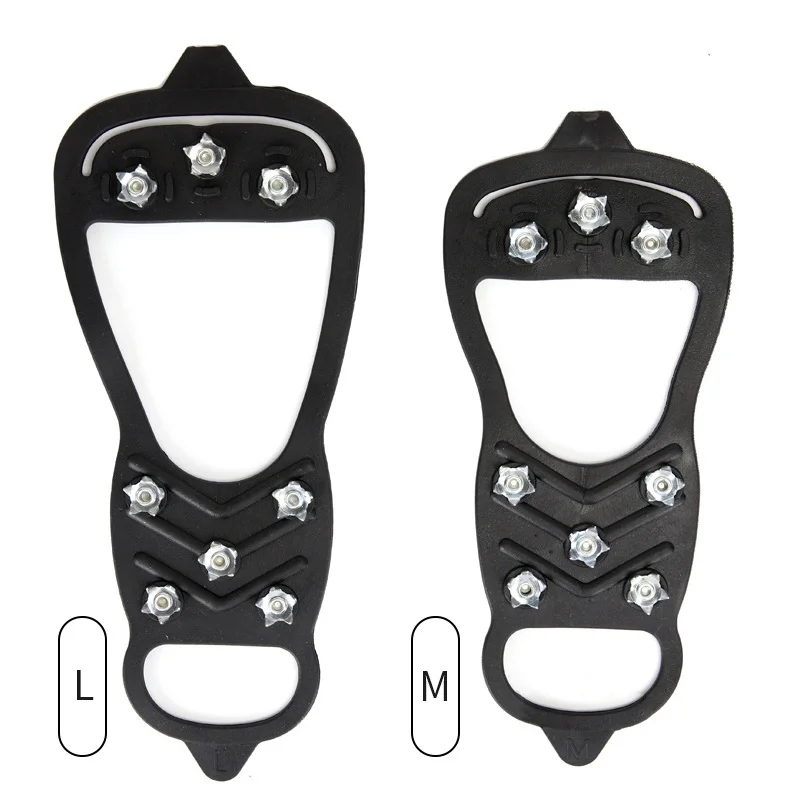 8 Studs Highlander Snow and Ice Grippers Walk Traction Cleats For Walking Outdoor