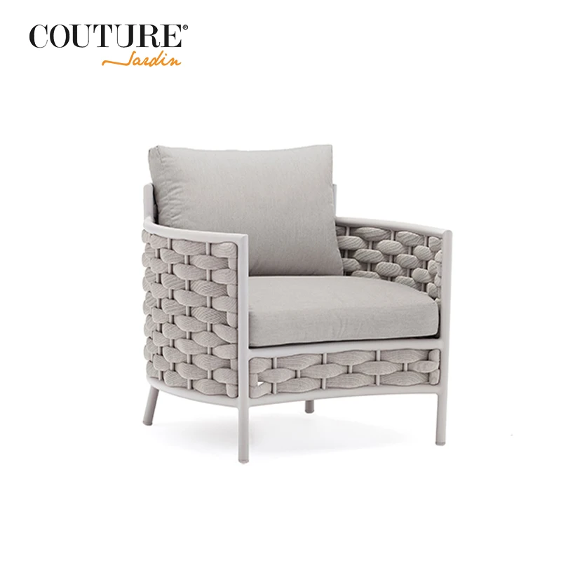 Couture Rattan wicker Sofa Set Furniture Indoor And Outdoor Sofa all weather garden sofa set  furniture