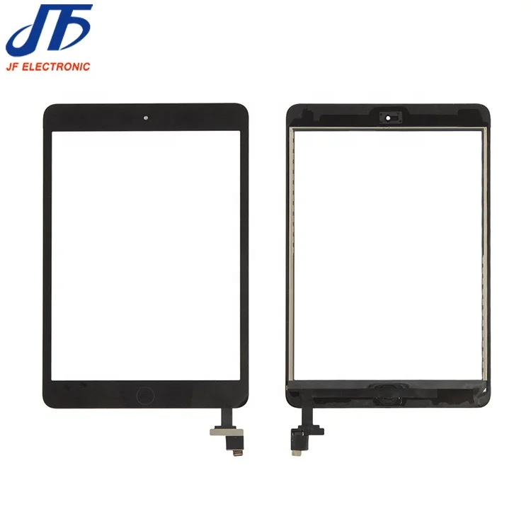 Сенсорный экран для iPad mini 1 2 A1432 A1454 A1455 A1489 A1490 A1491 с клейкой кнопкой home дигитайзер Сменное переднее