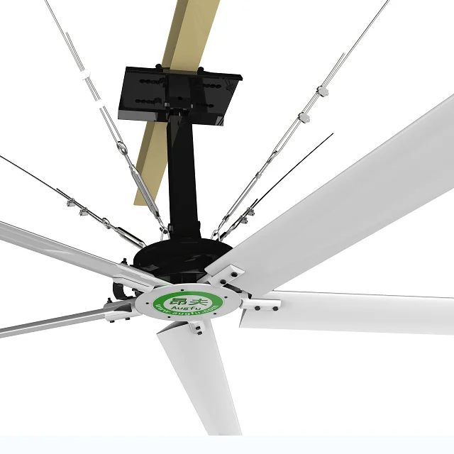New workshop Industrial low noise PMSM motor industrial ceiling fan