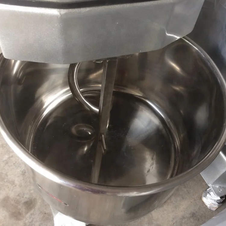 
China Supplier Professional Heavy Duty Large 8kg Industrial Spiral Food Dough Mixer 