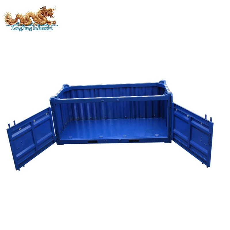 DNV 27 1 Standard Offshore Drum Cargo Basket with Side Door